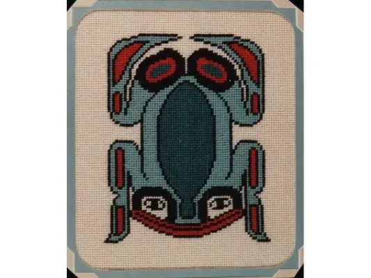 Frog Cross Stitch Design