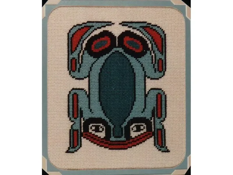 Frog Cross Stitch Design