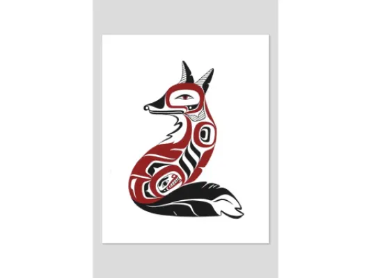 Allie High's "Foxy" Art Card