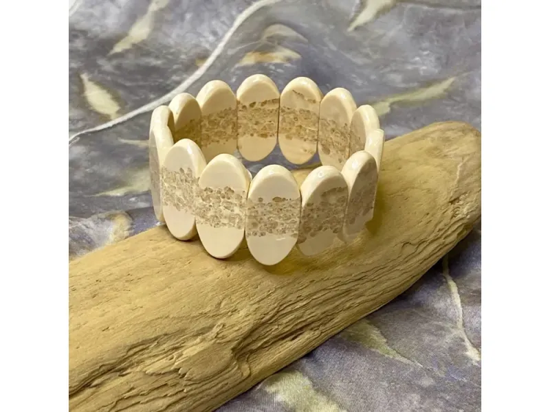 Johnny Ellis's Fossil Ivory Bracelet #1