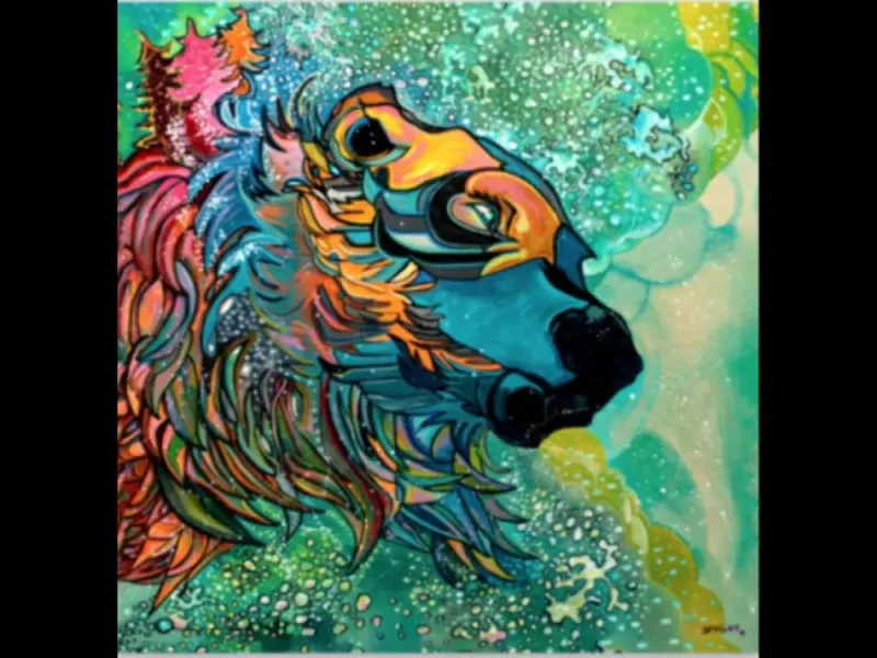 Giclée Art Print “Avenger Bear” by Katie Sevigny