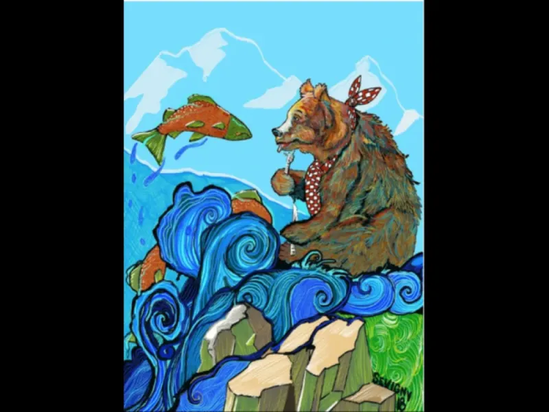 Giclée Art Print “Lunch Time" by Katie Sevigny