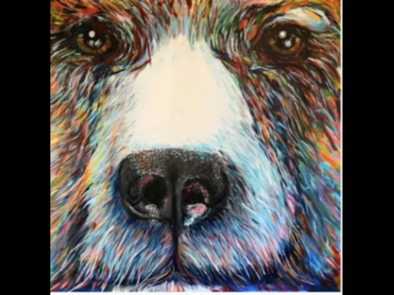 Giclée Art Print “Teen Bear" by Katie Sevigny