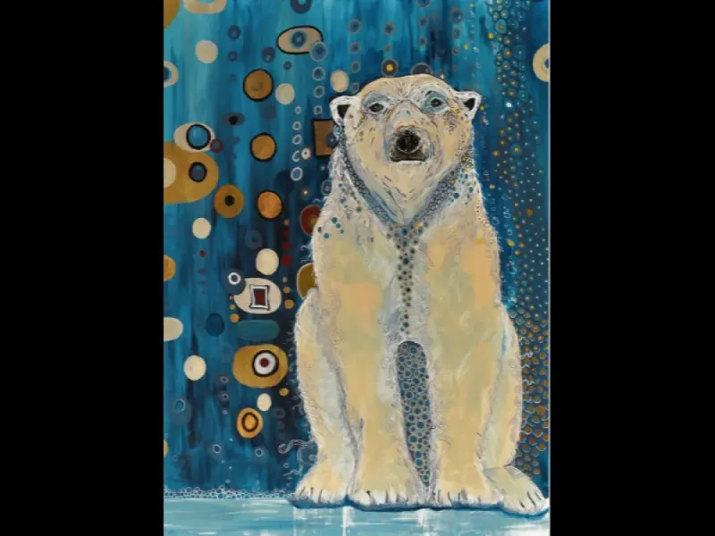 Giclée Art Print “ Warrior Bear" by Katie Sevigny