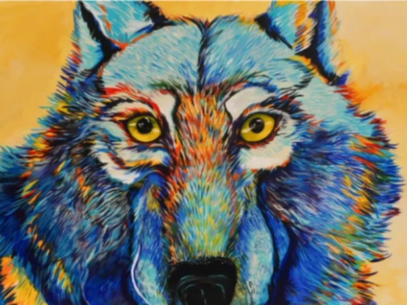 Giclée Art Print “ Wolf" by Katie Sevigny