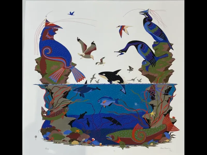 Thomas Stream Frenzy Giclée