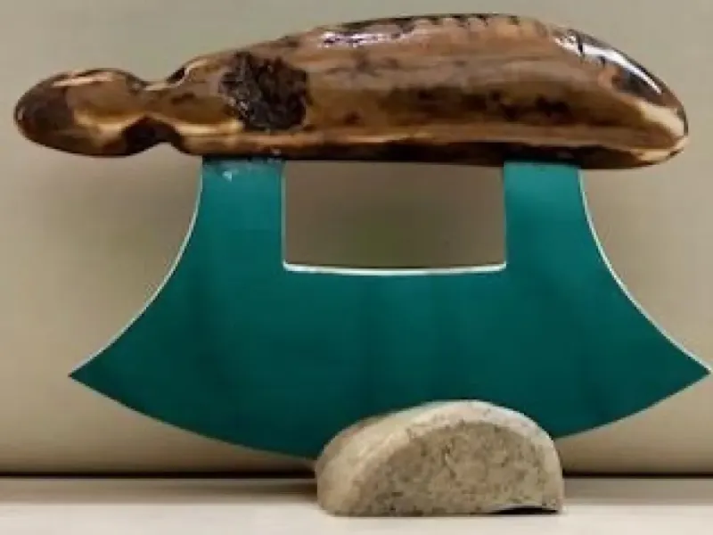 Artifact Handled Ulu Knife