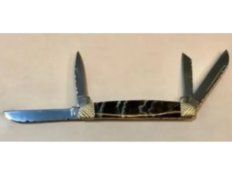 Mammoth Tooth Handle Knife
