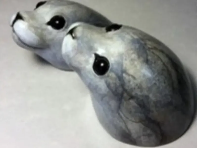 Jacques And Mary Regat's Looking For A Home Bronze Sculpture