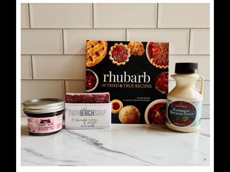 "Rhubarb Bowl" Gift Set