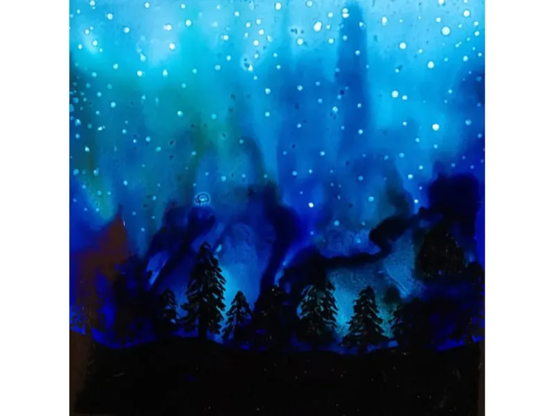 Alaskan Art Tiles - Hand Painted 6" x 6"