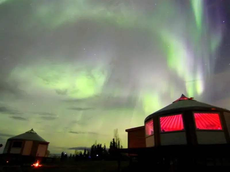 Aurora Viewing Lodge Tour