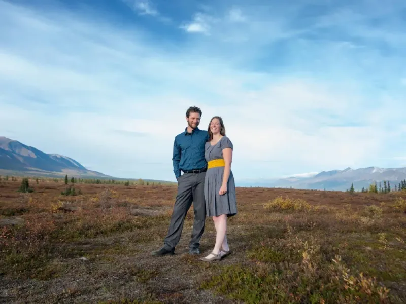 Denali Portrait Photo Excursion for Couples