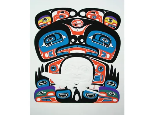 Marvin Oliver Sea Bear Serigraph
