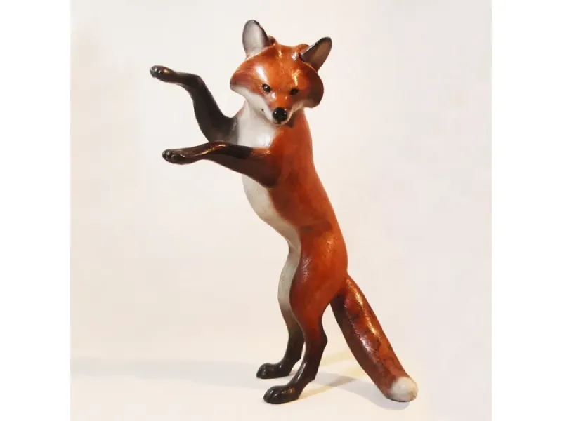 Jacques And Mary Regat's Fox Bronze Sculpture
