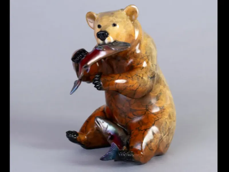 Jacques And Mary Regat's Hungry Harry Bronze Sculpture
