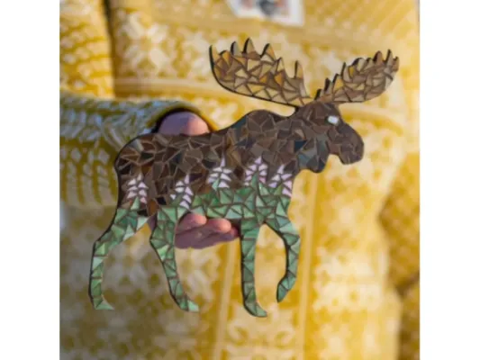 DIY Moose Mosaic Kit 