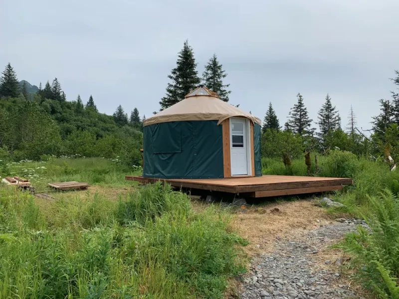 Bear Glacier Yurt Stay