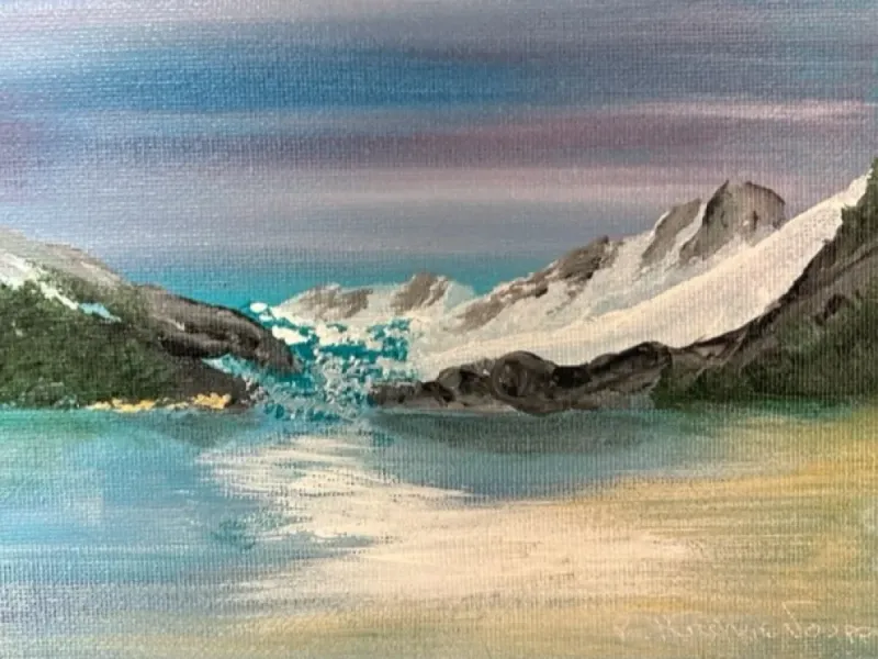 Original Mendenhall Glacier Paintings