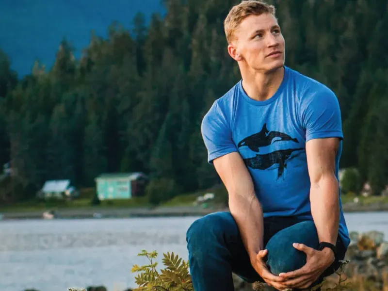 2 Whales Short Sleeved Tee