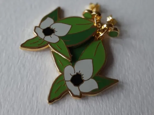 Dogwood Flower Earrings