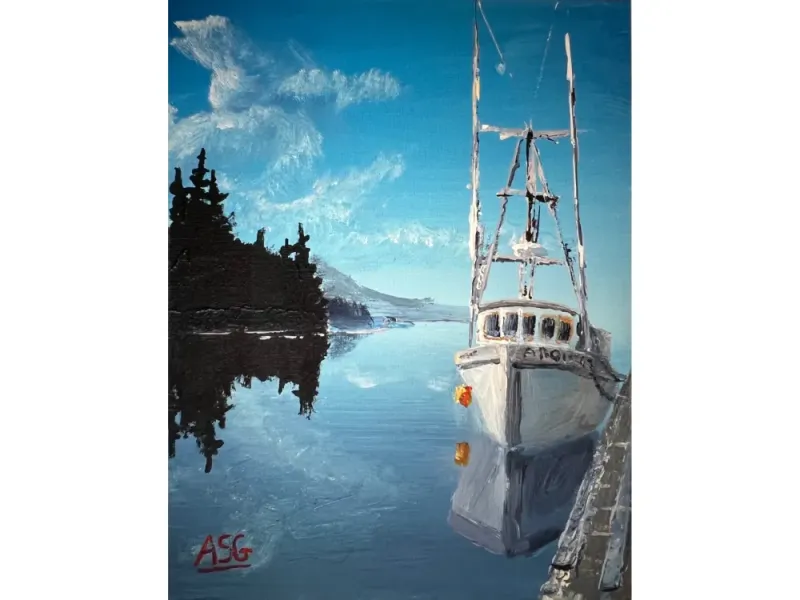Auke Bay Fishing Boat, Juneau, Alaska