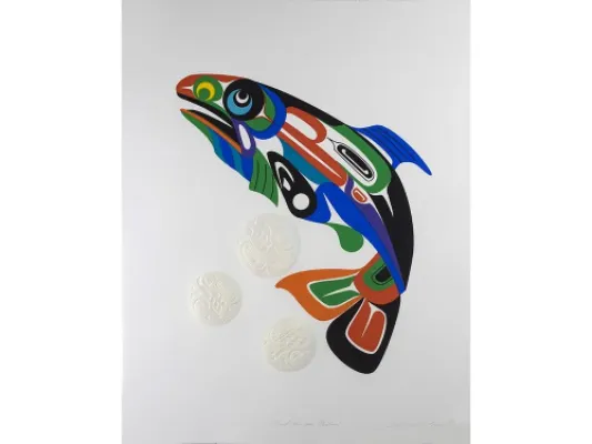 Marvin Oliver Traditions and Beyond Serigraph