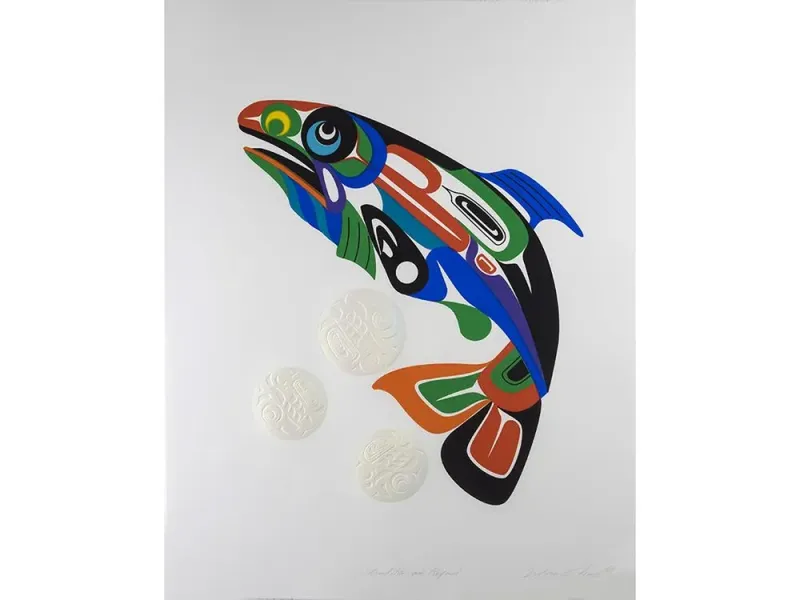 Marvin Oliver Traditions and Beyond Serigraph