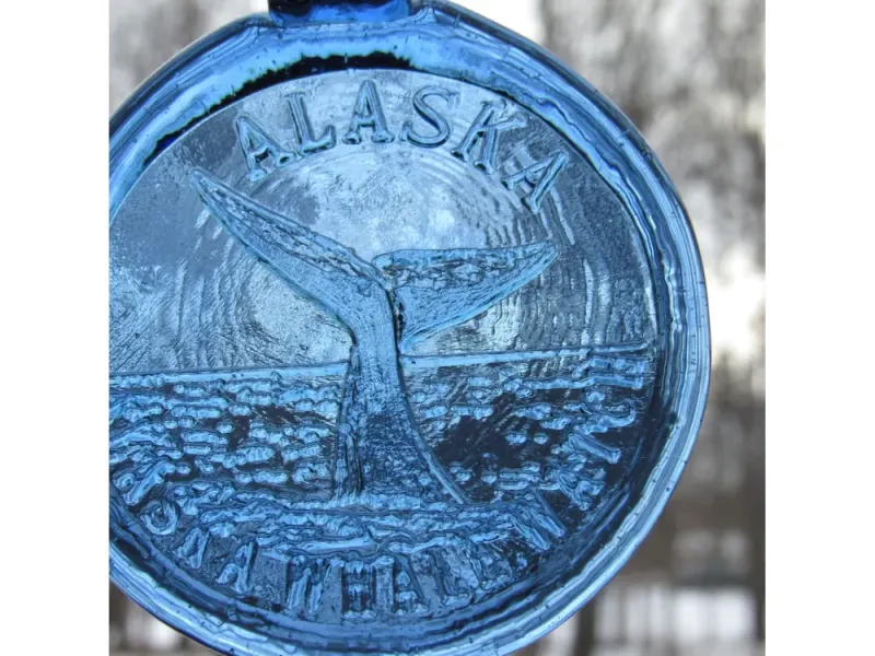 Whale Watching Fluke Ornament