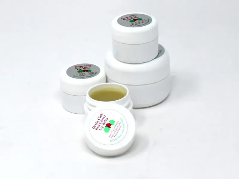 Devils Club and Red Clover Lip Balm
