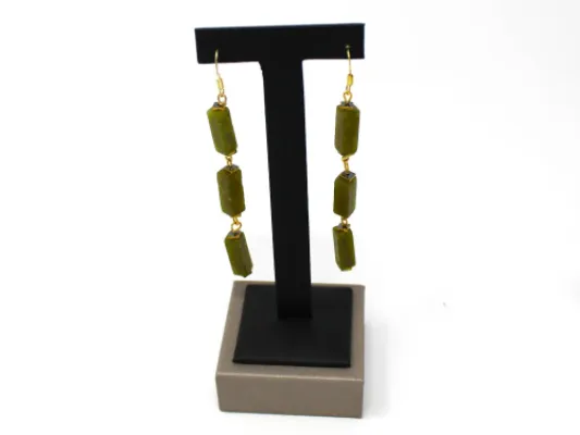 Serpentine Dangle Earrings