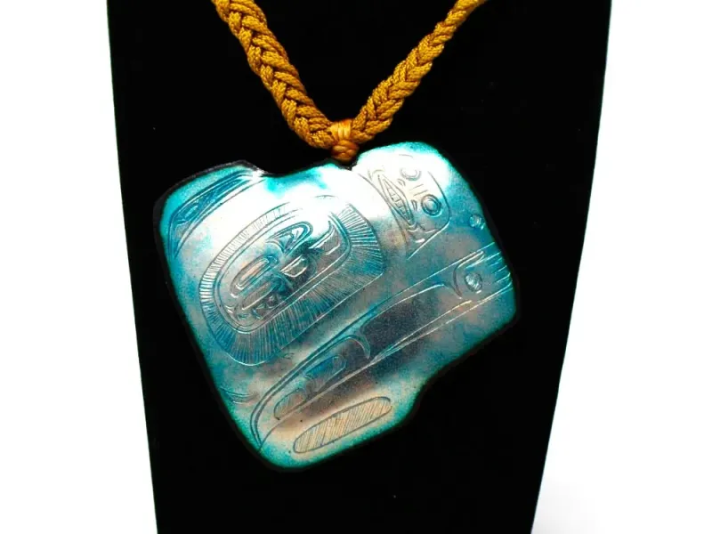 Transforming Raven Pendant With Cord