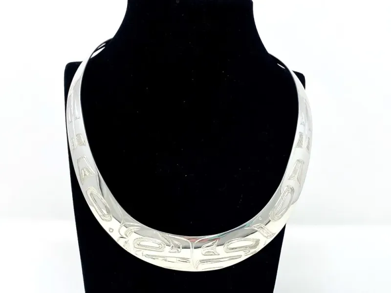 Lovebirds Sterling Silver Totemic Necklace