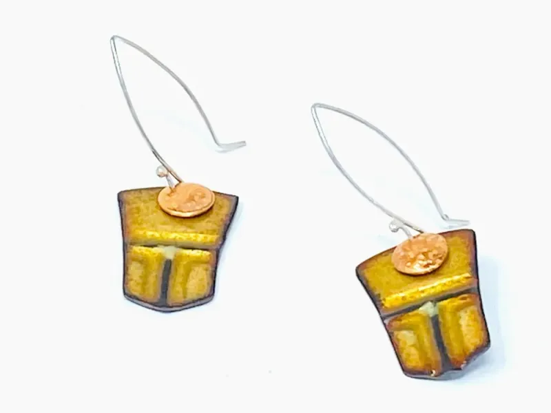 Copper Tin’aa Earrings