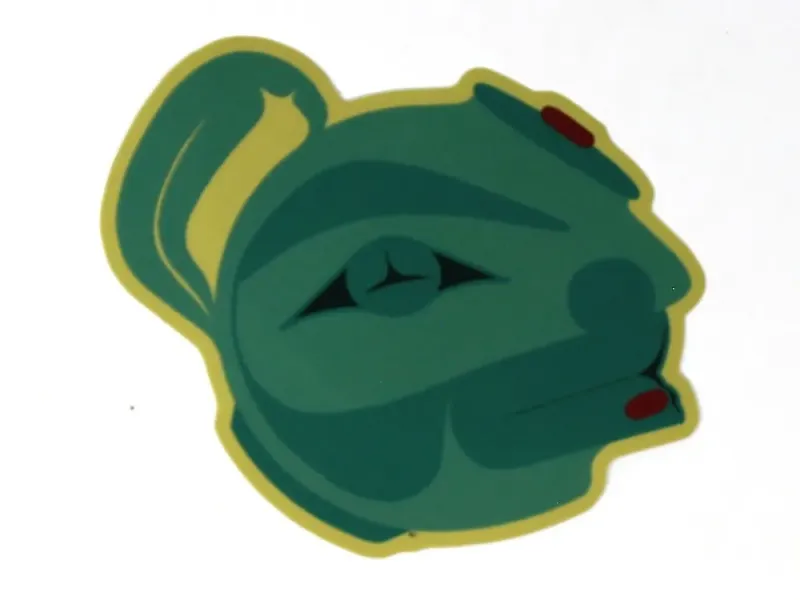 Totemic Teapot Sticker