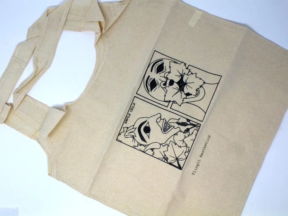 Devil's Club Child Tote Bag | Voyij.com