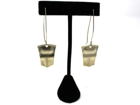 Copper Tin'aa Earrings in Sterling Silver