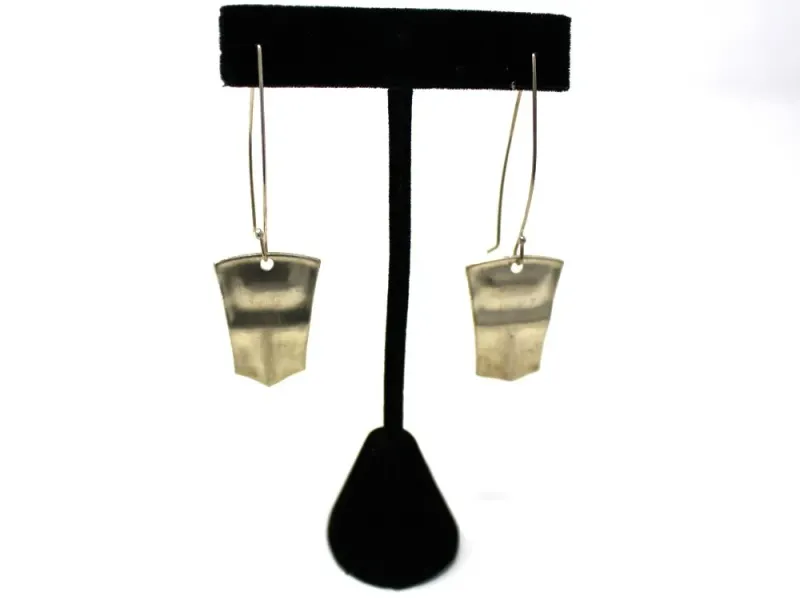 Copper Tin'aa Earrings in Sterling Silver