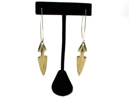 Dagger Earrings in Sterling Silver