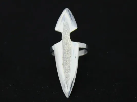 Dagger Ring in Sterling Silver