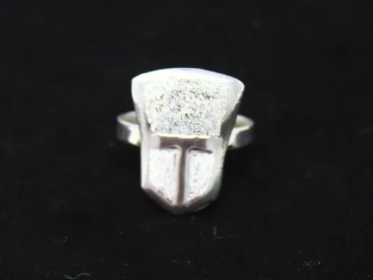 Copper Tin'aa Ring in Sterling Silver