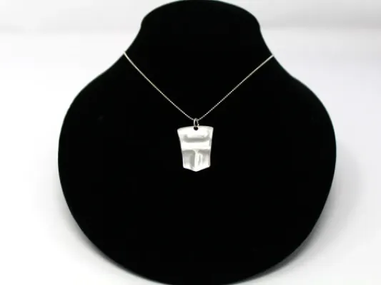 Copper Tin'aa Pendant in Sterling Silver