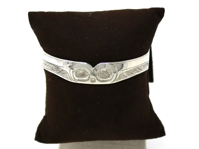 Mighty Mouse Totemic Cuff Bracelet in Sterling Silver