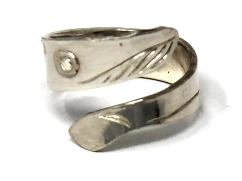 Whale Totemic Wrap Ring in Sterling Silver