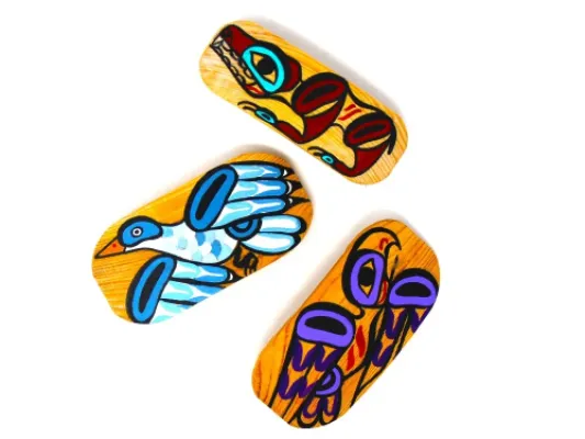 Painted Animal Barrette 