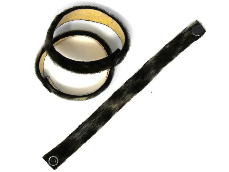 Seal Skin Snap Bracelet