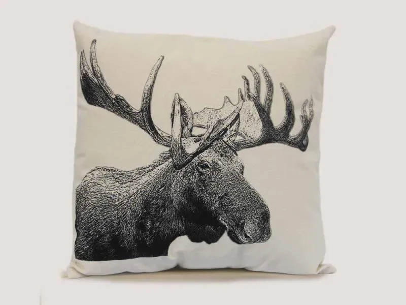 Moose Decorative Pillow