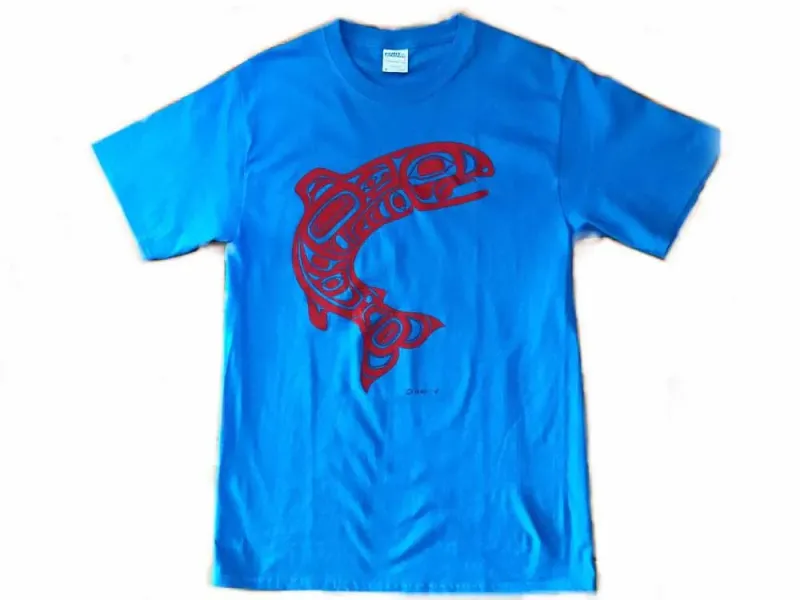 Salmon Totemic T-Shirt