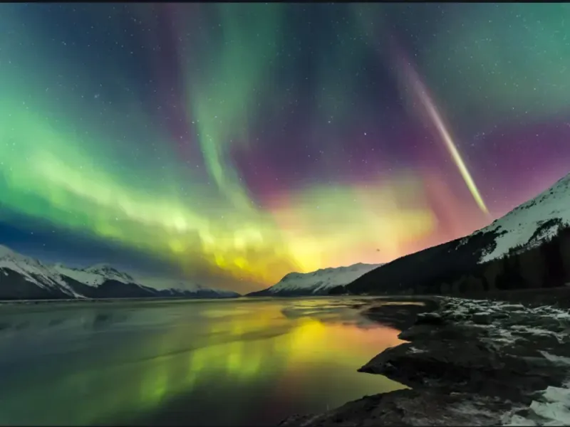 "Last Shot" Aurorua Borealis Photography