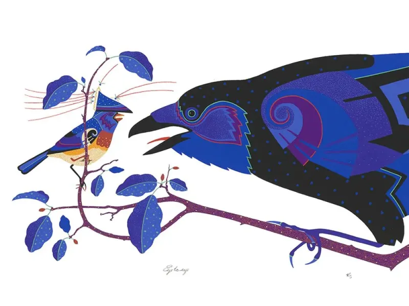 Thomas Stream Eye To Eye Giclée